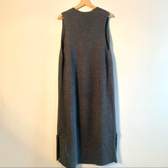 Lumiere Wool Blend Sleeveless Duster - Picture 2 of 10